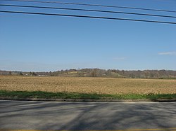 Wesley Butler Archeological District, blue sky